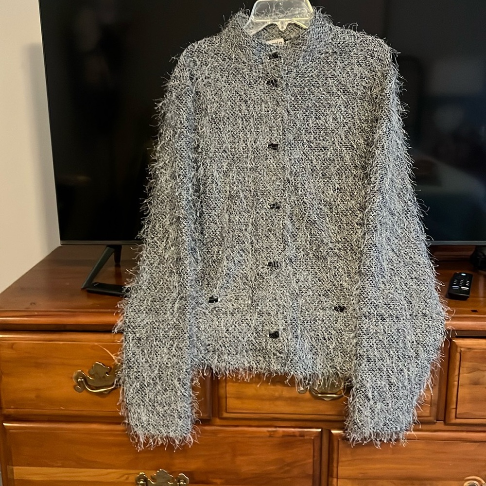 EUC Jamie Sadock jacket. Size Large. Light weight and fuzzy. 😊